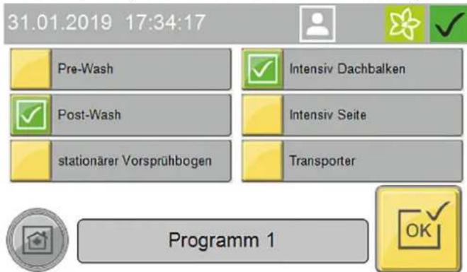Kärcher CW 3 Klean!Star - Programm am Display starten - 3