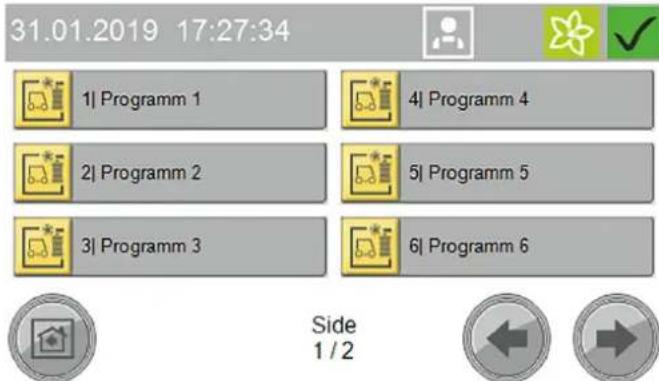 Kärcher CW 3 Klean!Star - Starteprogrammetpádisplayet - 2