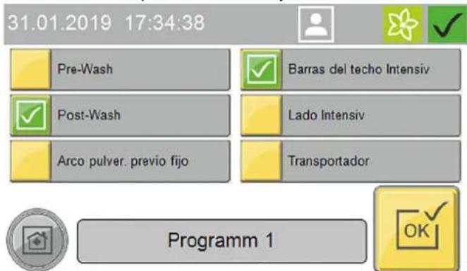 Kärcher CW 3 Klean!Star - Inicio del programa en la pantalla - 3