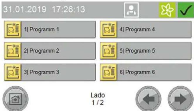 Kärcher CW 3 Klean!Star - Inicio del programa en la pantalla - 2