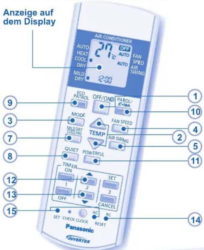 PANASONIC CSXE7LKEW - FLÜSTERBETRIEB - 2
