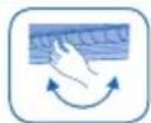 PANASONIC CSXE7LKEW - VOLETS de direction du FLUX d'air horizontal - 1