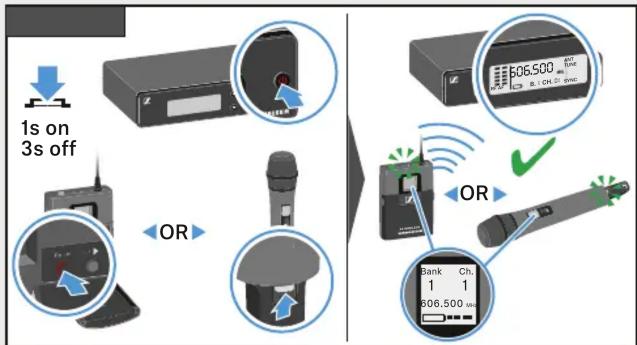 SENNHEISER XSW2835 - XS WIRELESS 2 - 10