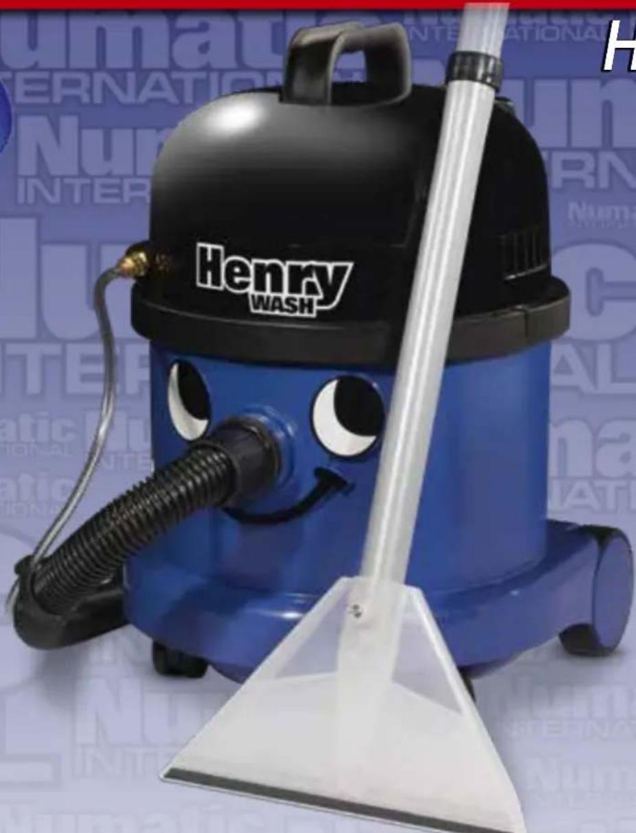 Numatic Henry Wash HVW3702 - GB, DE, FR, NL, PT, IT, ES. PL - 2
