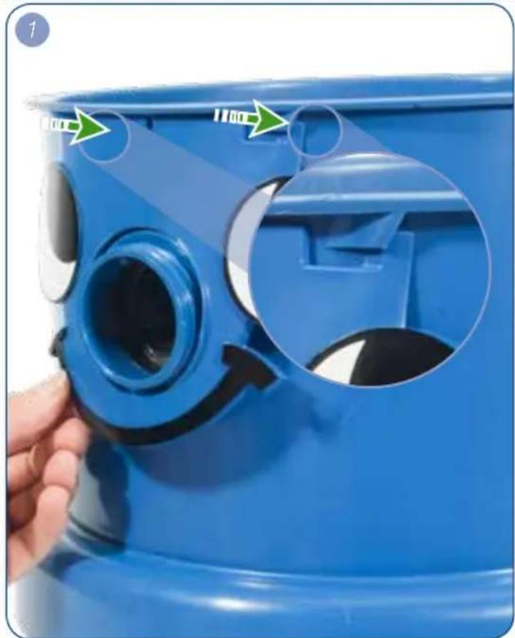 Numatic Henry Wash HVW3702 - Cleaning - Staubfilterwechsel - Nettoyage - Reiniging - Limpeza-Pulizia apparecchio - Limpieza-Czyszczenie maszyny - 6