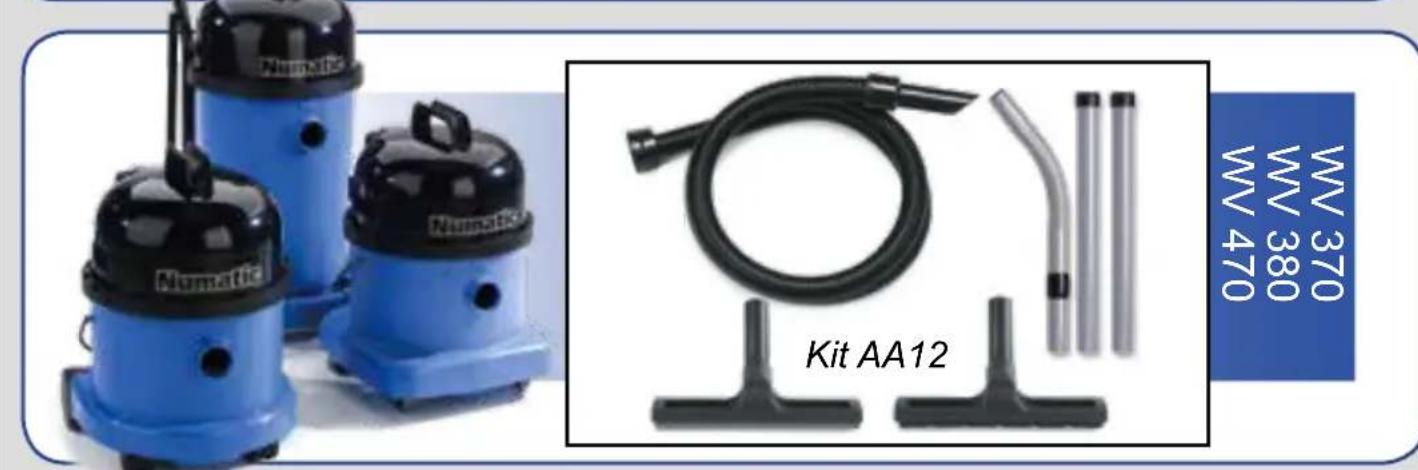 Numatic Numatic Kit AA12 WV 370 WV 380 WV 470