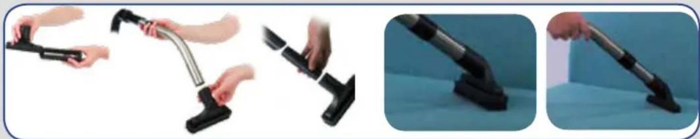 Numatic Charles CVC3712 - Using your machine - Arbeiten mit dem Gerät - Utilisation de la machine - De machine gebruiken - Utilização da máquina - Uso dell'apparecchio - Utilización de la máquina - 16