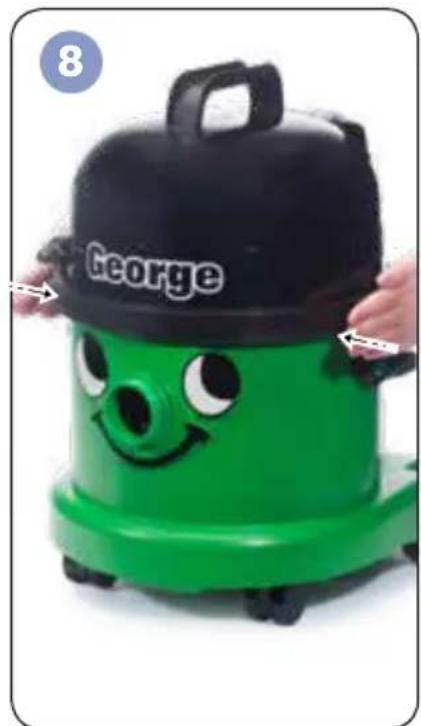 Numatic George GVE3722 - 8