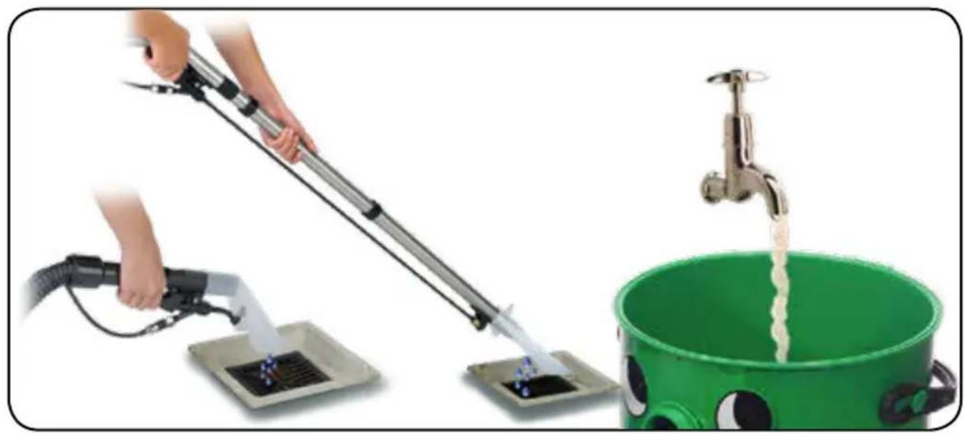 Numatic George GVE3722 - Cleaning the machine --- Reinigung der Maschine Nettoyage de la machine --- De machine reinigen - 2