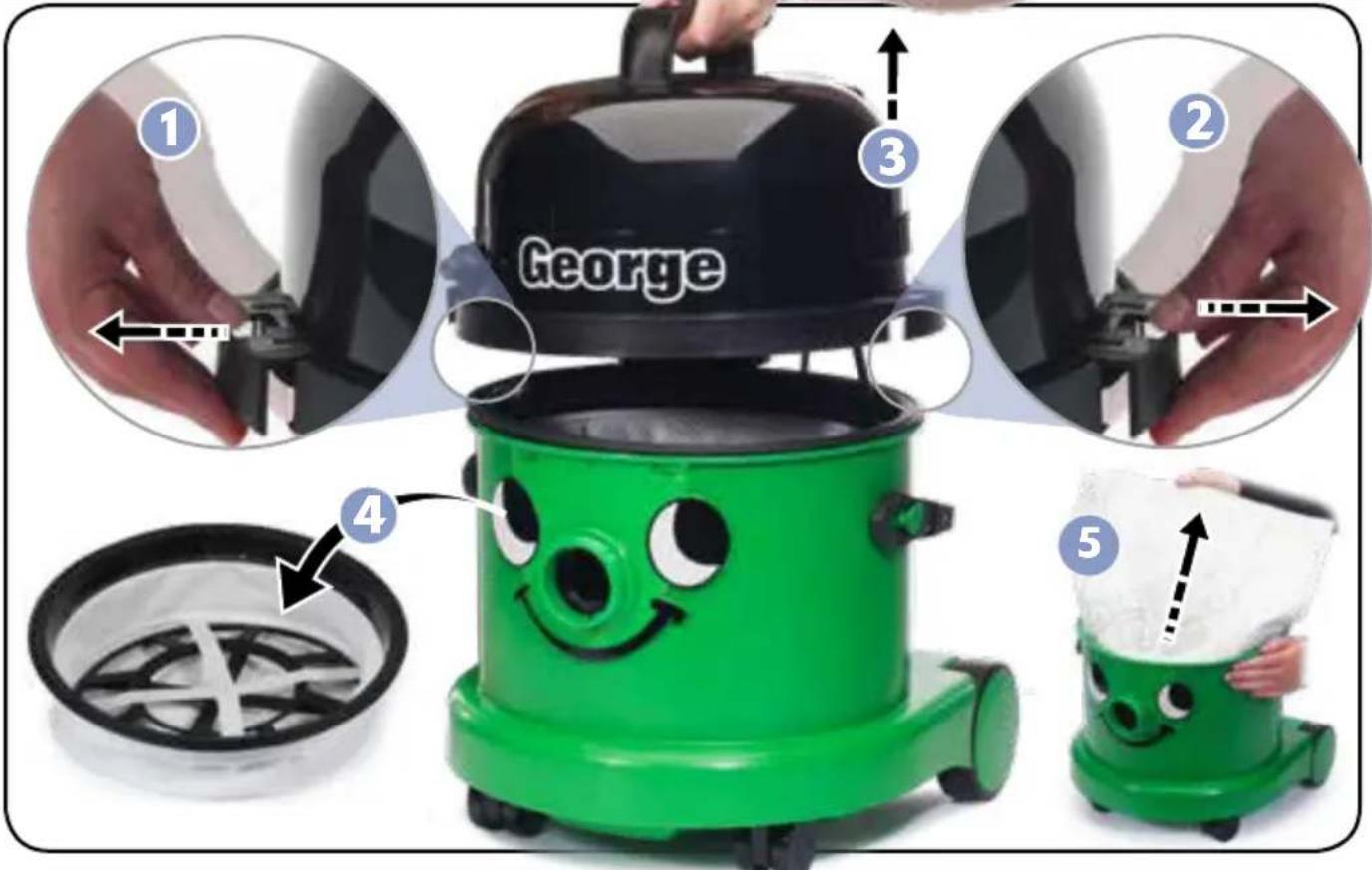 Numatic George GVE3722 - 17