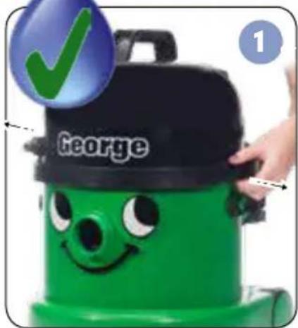 Numatic George GVE3722 - 1