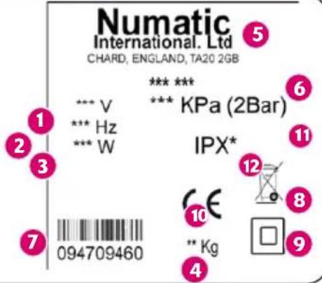 Numatic George GVE3722 - 29