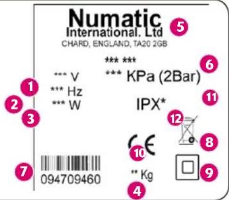 Numatic George GVE3722 - 2