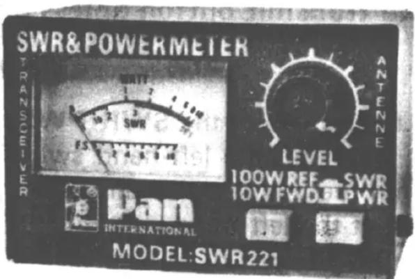 MIDLAND SWR221 - MĚŘENÍ VYSÍLANÉHO VÝKONU - 2