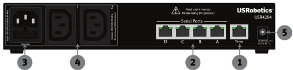 US ROBOTICS Courier USR4204 - Déclaration de rejet de responsabilité du fabricant - 1