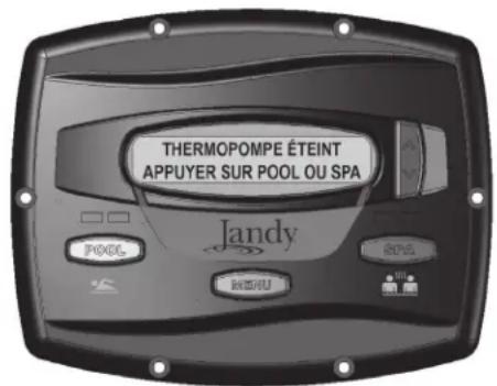 Jandy JE1500T - Mode spa - (maintien du refroidissement optionnel) - 1