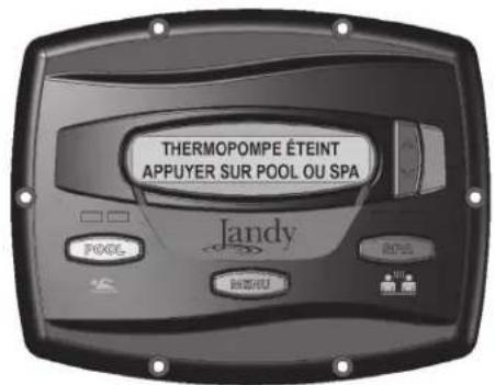 Jandy JE3000TR - Mode spa - (maintien du refroidissement optionnel) - 1