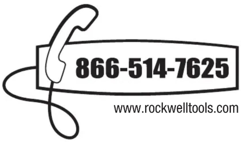 866-514-7625 www.rockwelltools.com