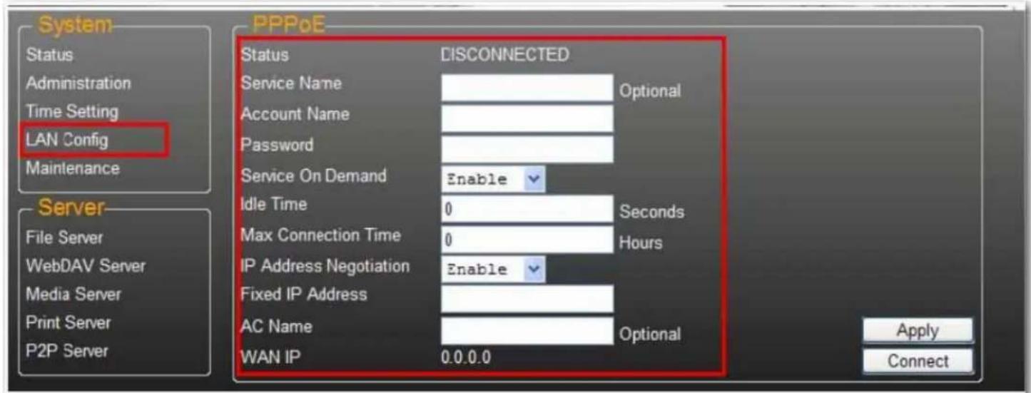US ROBOTICS USR8710 - Impostazioni PPPoE - 1