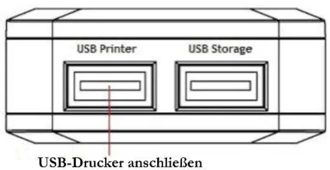 USB Printer USB Storage USB-Drucker anschließen
