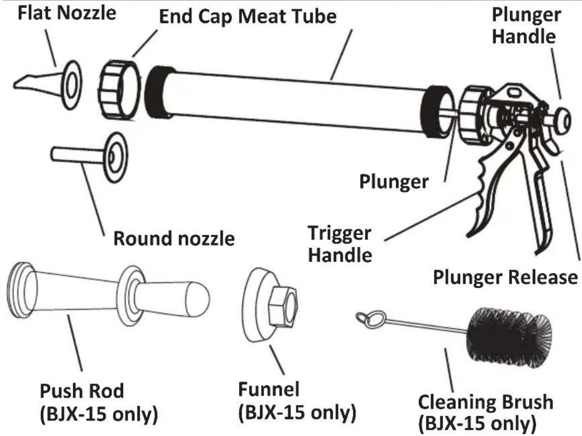 Nesco BJX9 - Parts - 1