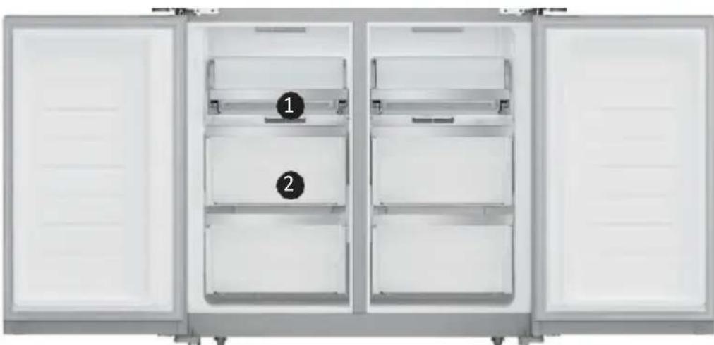 SCHNEIDER SCMD542NFGLW - COMPARTIMENT DE CONGELATION - 1