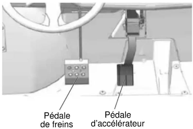 GEM eM1400 LSV (2015) - Pédale d'accélérateur - 1