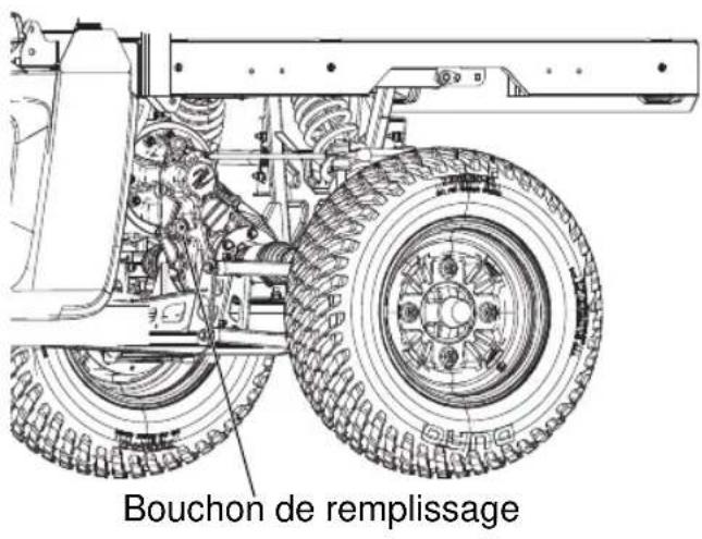 GEM eM1400 LSV (2015) - Vidange d'huile de la boîte-pont - 1