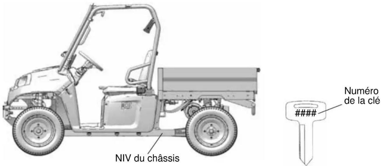 GEM eM1400 LSV (2015) - Numéro d'identification du véhicule - 1