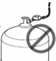 CAMPINGAZ 360 Grill CV - D-CONNECTING THE GAS CYLINDER - 3