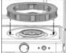 CAMPINGAZ Xcelerate 400 SG - 1) Fonction rechaud - 1