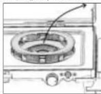 CAMPINGAZ Xcelerate 400 SG - Dacă aparatul a fost utilizat ca reșou: - 1