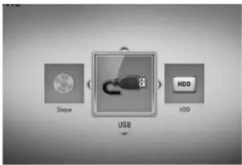 LG HR550C - Lecture du contenu d'un périphérique USB - 3