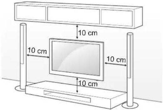 LG 50PM680S - Mounting on a wall - 1