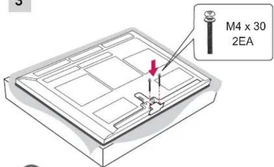LG 50PM680S - Attaching the stand - 11
