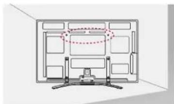 LG 50PM680S - Fissaggio della TV alla parete - 1
