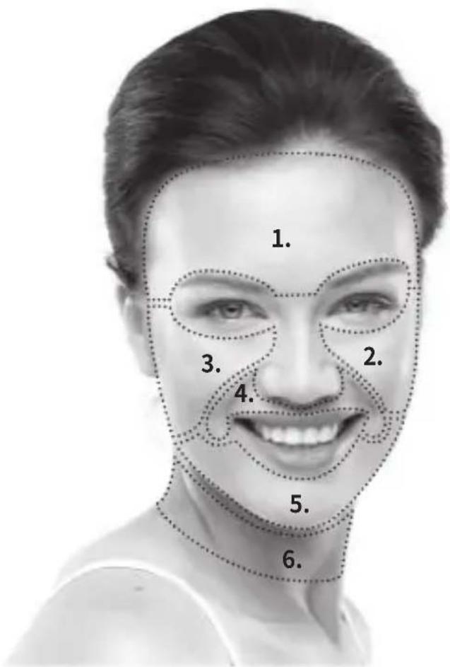 SILKN FaceTite H2111 - Behandlungsbereiche - 1