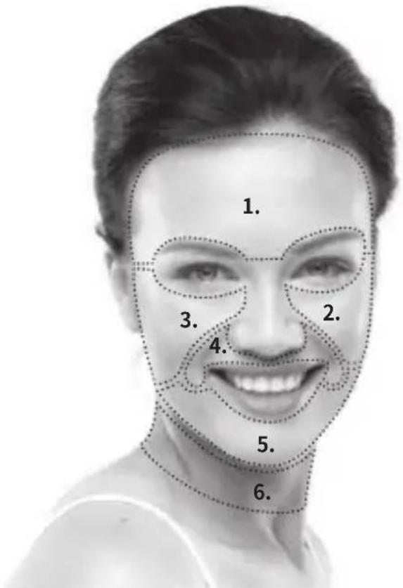 SILKN FaceTite H2111 - Aree di trattamento - 1