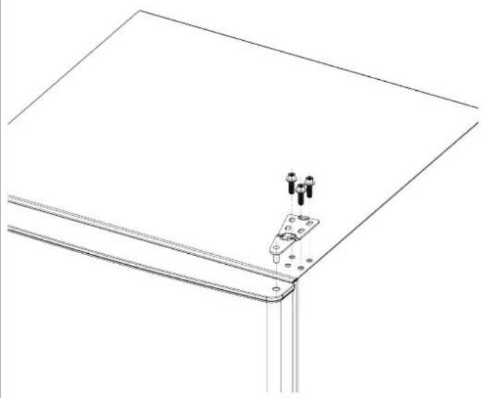 Vissani HVUF11SLF - Removing the protective covers and door. - 1