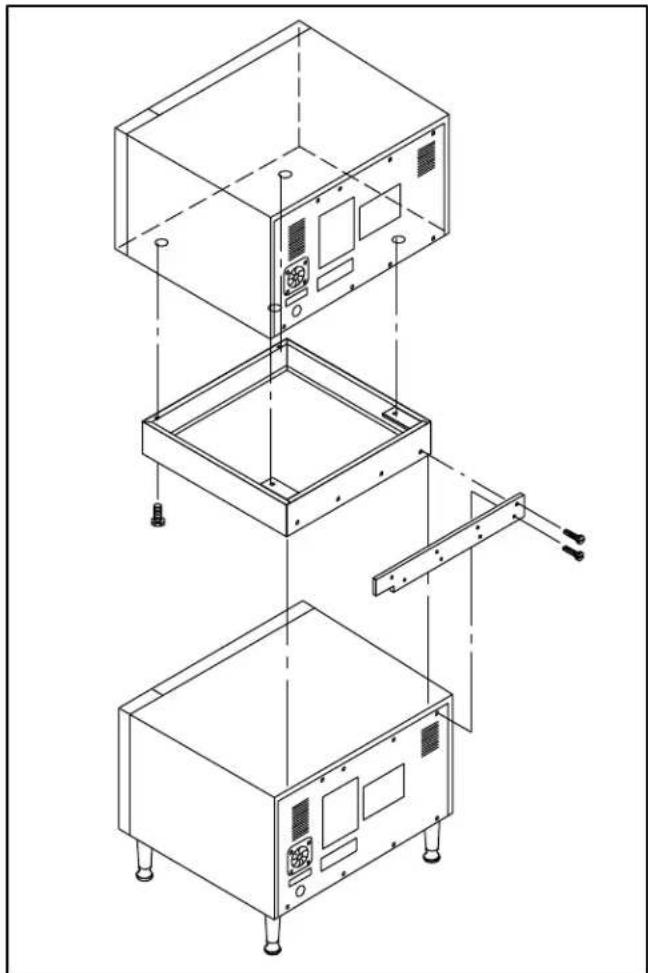 Blodgett 1415 - Assemblage des PIEDS - 3