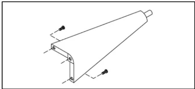 Blodgett 911P - Assemblage des PIEDS - 1