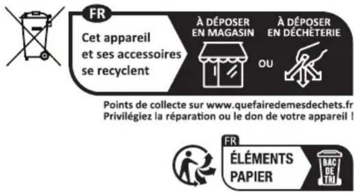 BEKO CJB5103W - Signification des symboles - 5