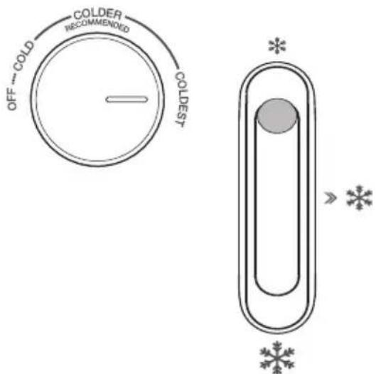 SCHNEIDER SCCB285NFDAX - Empfohlene Temperatureinstellung - 6