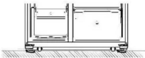 SCHNEIDER SCSBSWD529NFDAX - Nivellieren des Kühlschranks - 2
