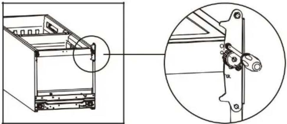 SCHNEIDER SCCB285NFX - Reversibility of the door - 10
