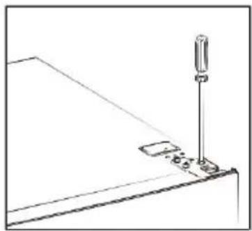 SCHNEIDER SCCB285NFX - Reversibility of the door - 6