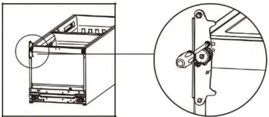 SCHNEIDER SCCB285NFX - Reversibility of the door - 12