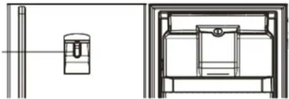 SCHNEIDER SCWL350NFIX - Description du distributeur d'eau - 1