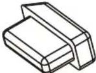 SCHNEIDER SCMD362NFX - Blocs de caoutchouc - 1