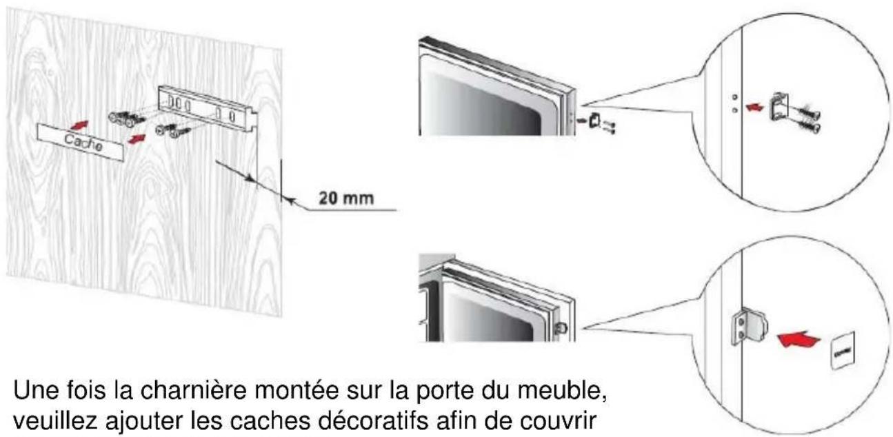 SCHNEIDER SCRCA177BS - Installation de l'appareil dans le meuble. - 3